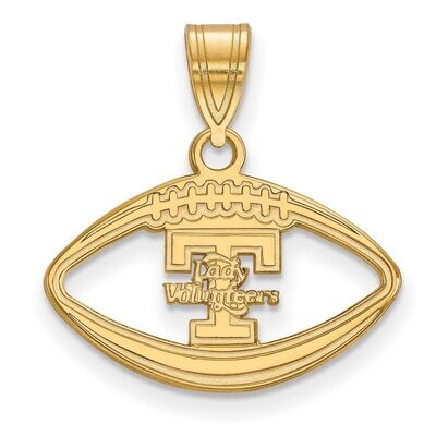University of Tennessee Pendant in Football Gold-plated Silver GP057UTN, MPN: GP057UTN, 886774950006