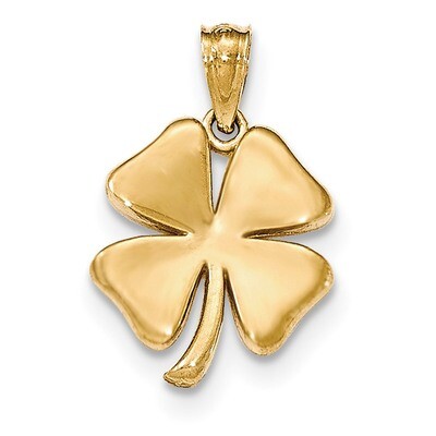 4 Leaf Clover Pendant 14k Gold Polished K5267, MPN: K5267, 886774617145