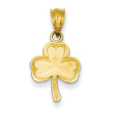 3 Leaf Clover Pendant 14k Gold K4779, MPN: K4779, 191101459177