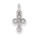 Passion Cross Charm 14k White Gold CH132, MPN: CH132, 883957247113