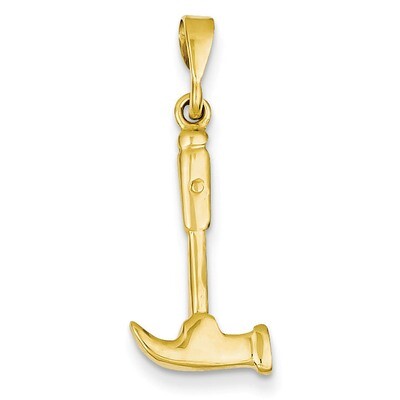 Hammer Charm 14k Gold A2201, MPN: A2201, 883957853642