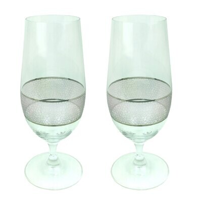Michael Wainwright Panthera Platinum Stemmed Water Set Of 2 131PA64, MPN: 131PA64, 810027201409