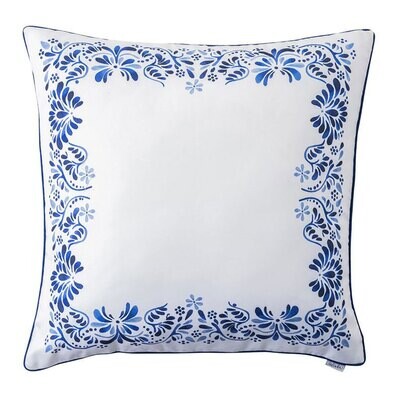 Juliska Iberian Journey Indigo Border 22 Inch Pillow PW06/046, MPN: PW06/046, 810034834683