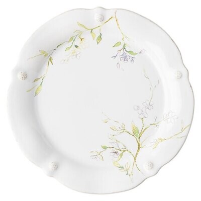 Juliska Berry &amp; Thread Floral Sketch Jasmine Dinner Plate FB01C/88, MPN: FB01C/88, 810034830807