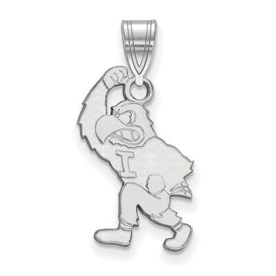 University of Iowa Large Pendant Sterling Silver SS077UIA, MPN: SS077UIA, 886774725833