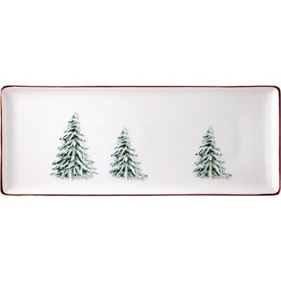 Gien Filet Noel Oblong Serving Tray 1731CPKU01, MPN: 1731CPKU01, 840769088846