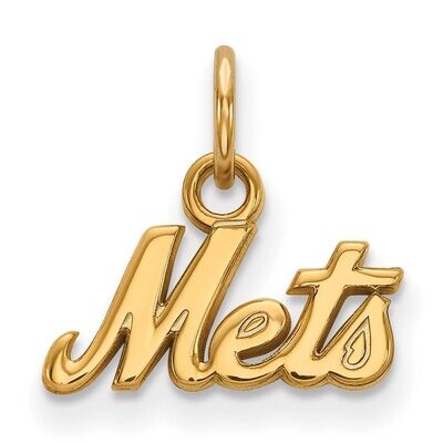 New York Mets x-Small Pendant 10k Yellow Gold 1Y013MET, MPN: 1Y013MET, 886774808949