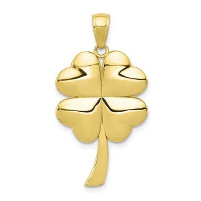 4-Leaf Clover Pendant 10k Gold 10C2199, MPN: 10C2199,