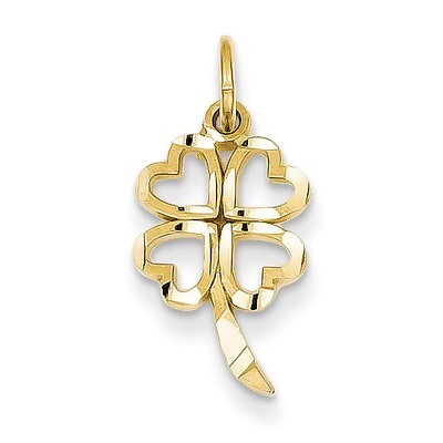 4 Leaf Clover Charm 14k Gold C451, MPN: C451, 886774072487