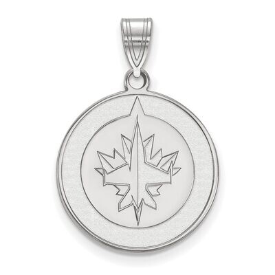 Winnipeg Jets Large Pendant Sterling Silver SS004JTS, MPN: SS004JTS, 886774745312