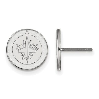 Winnipeg Jets Small Post Earring Sterling Silver SS008JTS, MPN: SS008JTS, 886774957814