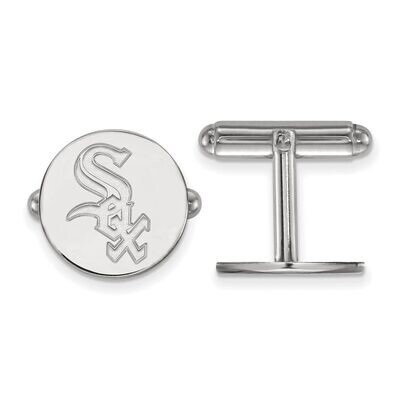 Chicago White Sox Cuff Link Sterling Silver SS007WHI, MPN: SS007WHI, 886774625256