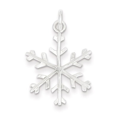 Snowflake Pendant Sterling Silver QC4752, MPN: QC4752, 883957911526