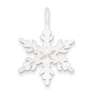 Snowflake Charm Sterling Silver QC3109, MPN: QC3109, 883957578767