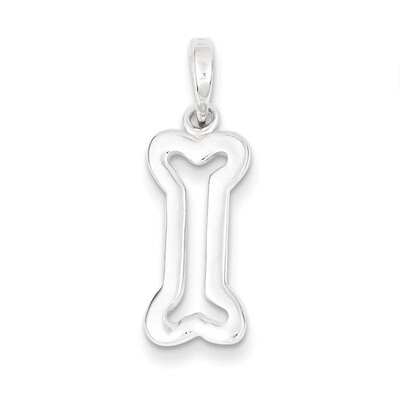 Bone Pendant Sterling Silver QC6355, MPN: QC6355, 883957554419
