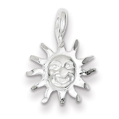 Sun Charm Sterling Silver QC3172, MPN: QC3172, 883957849591