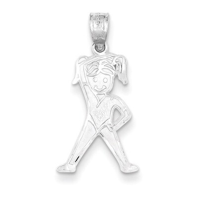 Girl Charm Sterling Silver QC1369, MPN: QC1369, 883957583747
