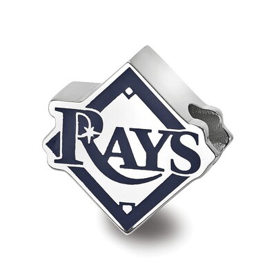 Tampa Bay Rays Enameled Bead Sterling Silver SS500DEV, MPN: SS500DEV, 634401502681
