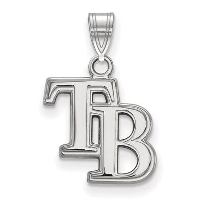 Tampa Bay Rays Small Pendant Sterling Silver SS005DEV, MPN: SS005DEV, 886774624457