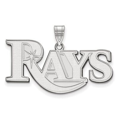 Tampa Bay Rays Large Pendant Sterling Silver SS017DEV, MPN: SS017DEV, 886774628059