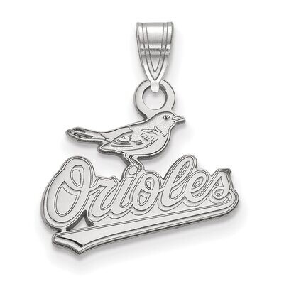 Baltimore Orioles Small Pendant Sterling Silver SS002ORI, MPN: SS002ORI, 886774623641
