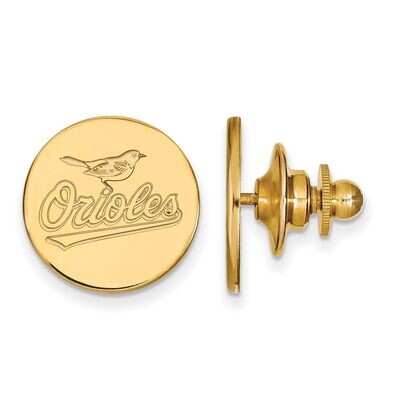 Baltimore Orioles Lapel Pin Gold-plated Silver GP005ORI, MPN: GP005ORI, 886774901022