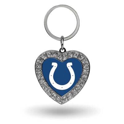 NFL Indianapolis Colts Rhinestone Heart Key Chain GC7943, MPN: GC7943, 94746930561