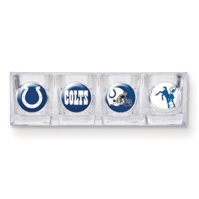 Colts 4-piece Shot Glass Set GC3532, MPN: GC3532, 89006525489