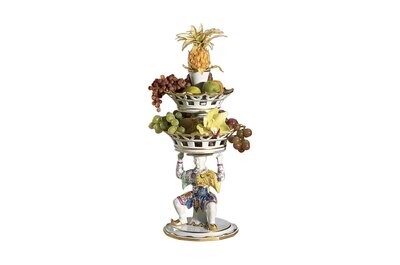 Mottahedeh Tobacco Leaf Man Epergne Small S2709A, MPN: S2709A,