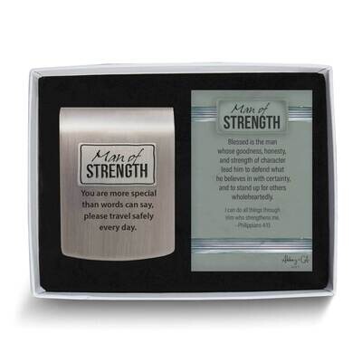 Man of Strength Visor Clip Gift Boxed with Card GM24290, MPN: GM24290, 785525302708