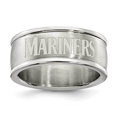 Seattle Mariners Logo Band Ring Stainless Steel MRN035-SZ6, MPN: MRN035, 634401792105