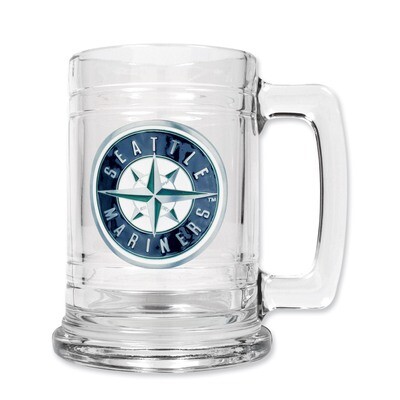 Seattle Mariners 15oz Glass Tankard GC894, MPN: GC894, 89006566710