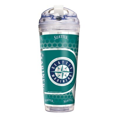 MLB Seattle Mariners 24 oz Double Wall Acrylic Tumbler GC6598, MPN: GC6598,