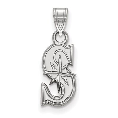 Seattle Mariners Small Pendant Sterling Silver SS007MRN, MPN: SS007MRN, 886774625126