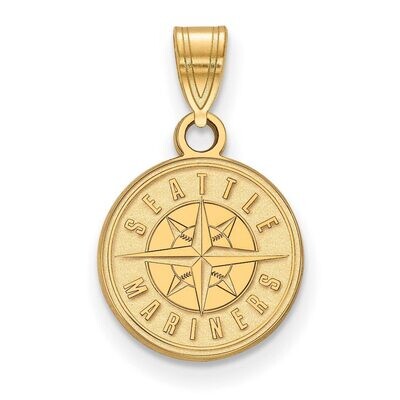 Seattle Mariners Small Pendant 10k Yellow Gold 1Y001MRN, MPN: 1Y001MRN, 886774794938