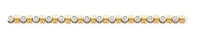 Diamond tennis bracelet 14k Two-Tone Gold X2018AA, MPN: X2018AA, 883957048994