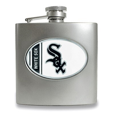 Chicago White Sox Stainless Steel 6oz Hip Flask GC965, MPN: GC965, 89006607307
