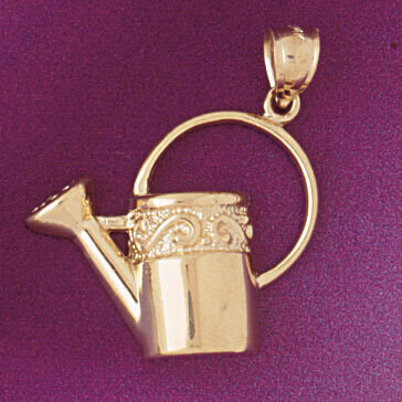Dazzlers Jewelry Water Jug Pendant Necklace Charm Bracelet in Yellow, White or Rose Gold 6669, MPN:…