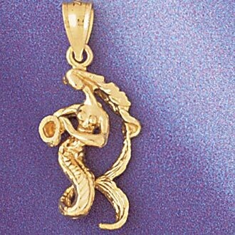 Dazzlers Jewelry Aquarius Water Bearer Zodiac Pendant Necklace Charm Bracelet in Yellow, White or R…