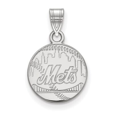New York Mets Small Pendant Sterling Silver SS025MET, MPN: SS025MET, 886774629728