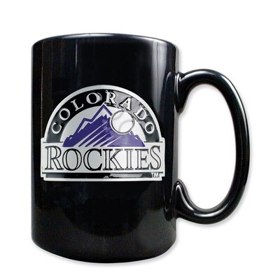 Colorado Rockies 15oz Black Ceramic Mug GC788, MPN: GC788, 89006604917