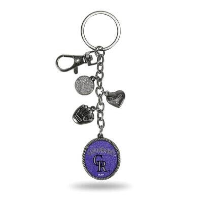 MLB Colorado Rockies Sparo Charm Key Ring GC6895, MPN: GC6895, 767345693204