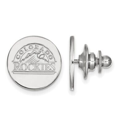Colorado Rockies Lapel Pin 14k White Gold 4W004ROK, MPN: 4W004ROK, 886774830933