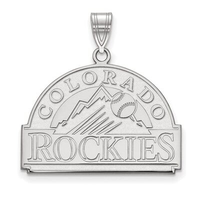 Colorado Rockies Large Pendant Sterling Silver SS003ROK, MPN: SS003ROK, 886774624006