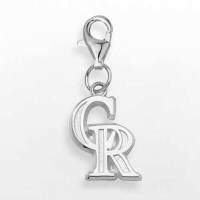 COLORADO ROCKIES CR 3/4 ON LOBSTER CLAW Sterling Silver ROK002LOB-SS, MPN: ROK002LOB-SS, 6344015050…