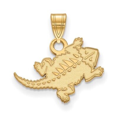 Texas Christian University Small Pendant Gold-plated Silver GP030TCU, MPN: GP030TCU, 886774933757