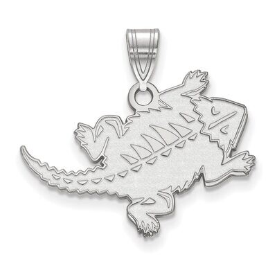 Texas Christian University Large Pendant 14k White Gold 4W031TCU, MPN: 4W031TCU, 886774846101
