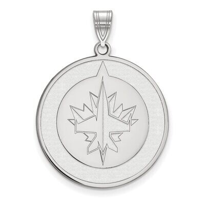 Winnipeg Jets x-Large Pendant Sterling Silver SS020JTS, MPN: SS020JTS, 886774747828