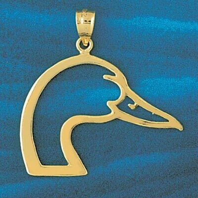 Dazzlers Jewelry Dove Pendant Necklace Charm Bracelet in Yellow, White or Rose Gold 1429, MPN: DZ-1…