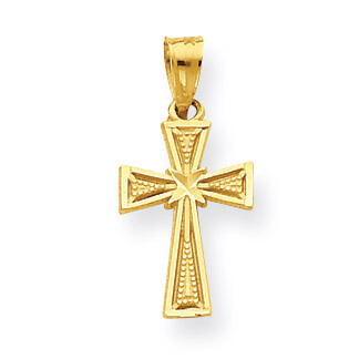 Cross Pendant 10k Gold 10C1113, MPN: 10C1113, 886774019765